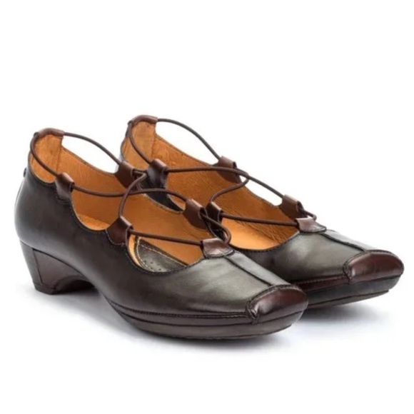 PIKOLINOS Shoes - PIKOLINOS Gandia womens Comfy slip-on- 100% Leather Ballerina Shoes 38